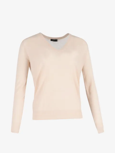 JOSEPH v-neck wool sweater