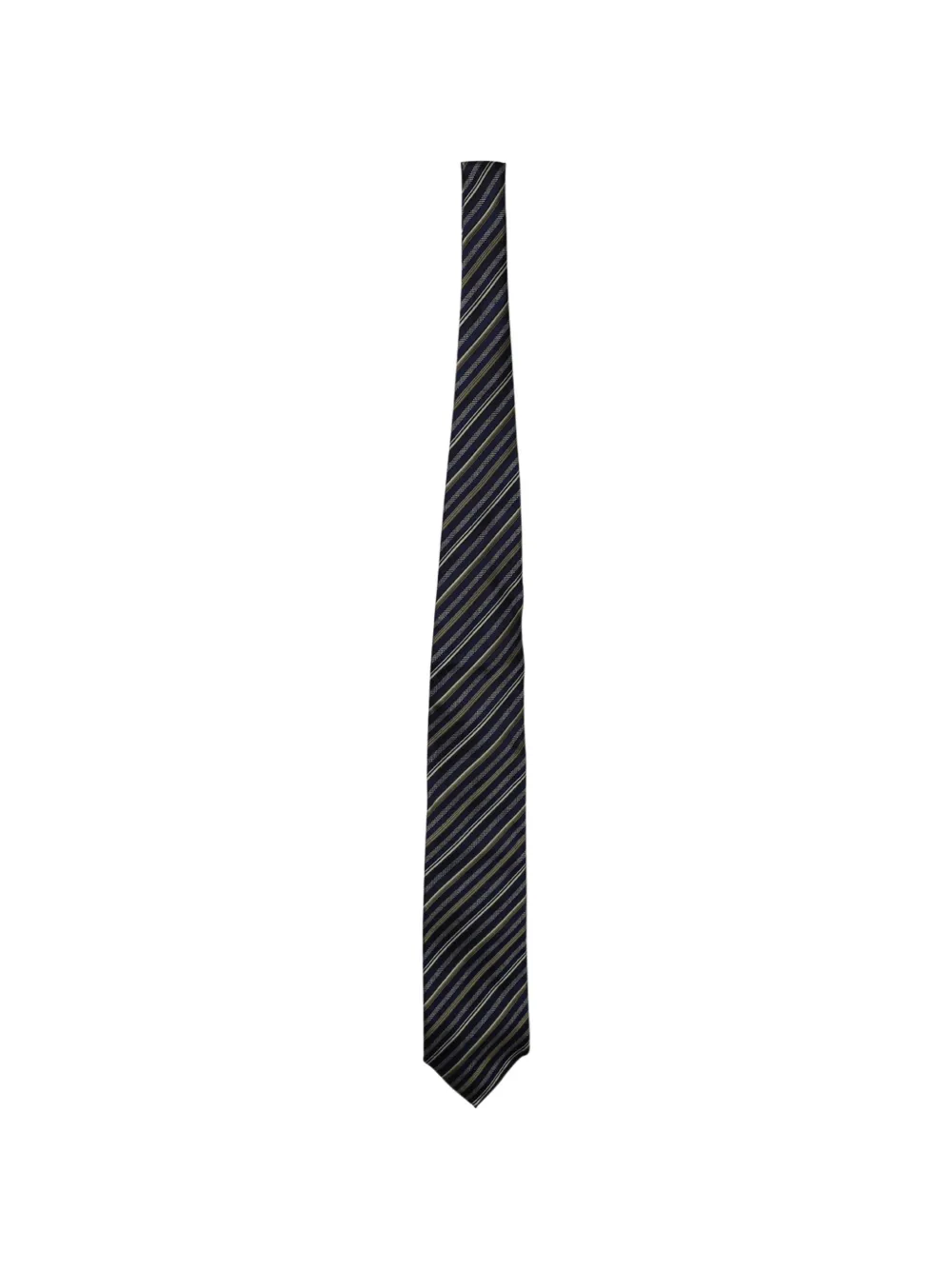 Ermenegildo Zegna Vintage striped tie - Blu