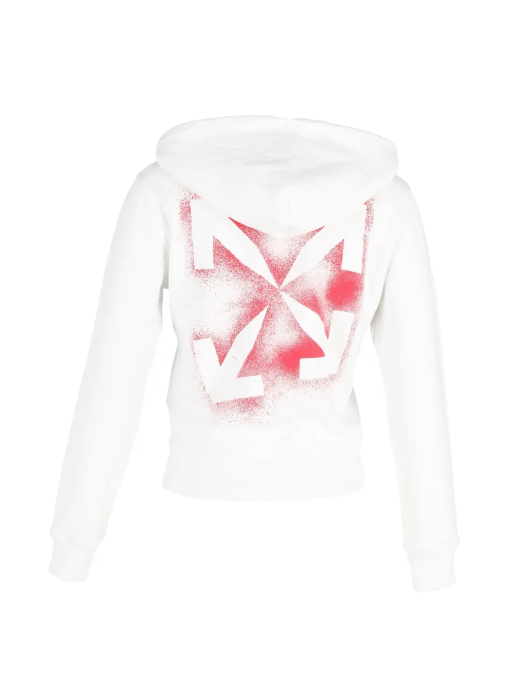  Off-white Pre-owned Arrow-print Hoodie 