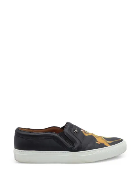 Givenchy Pre-Owned bambi-print round-toe sneakers