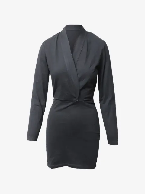 IRO V-neck long-sleeve dress