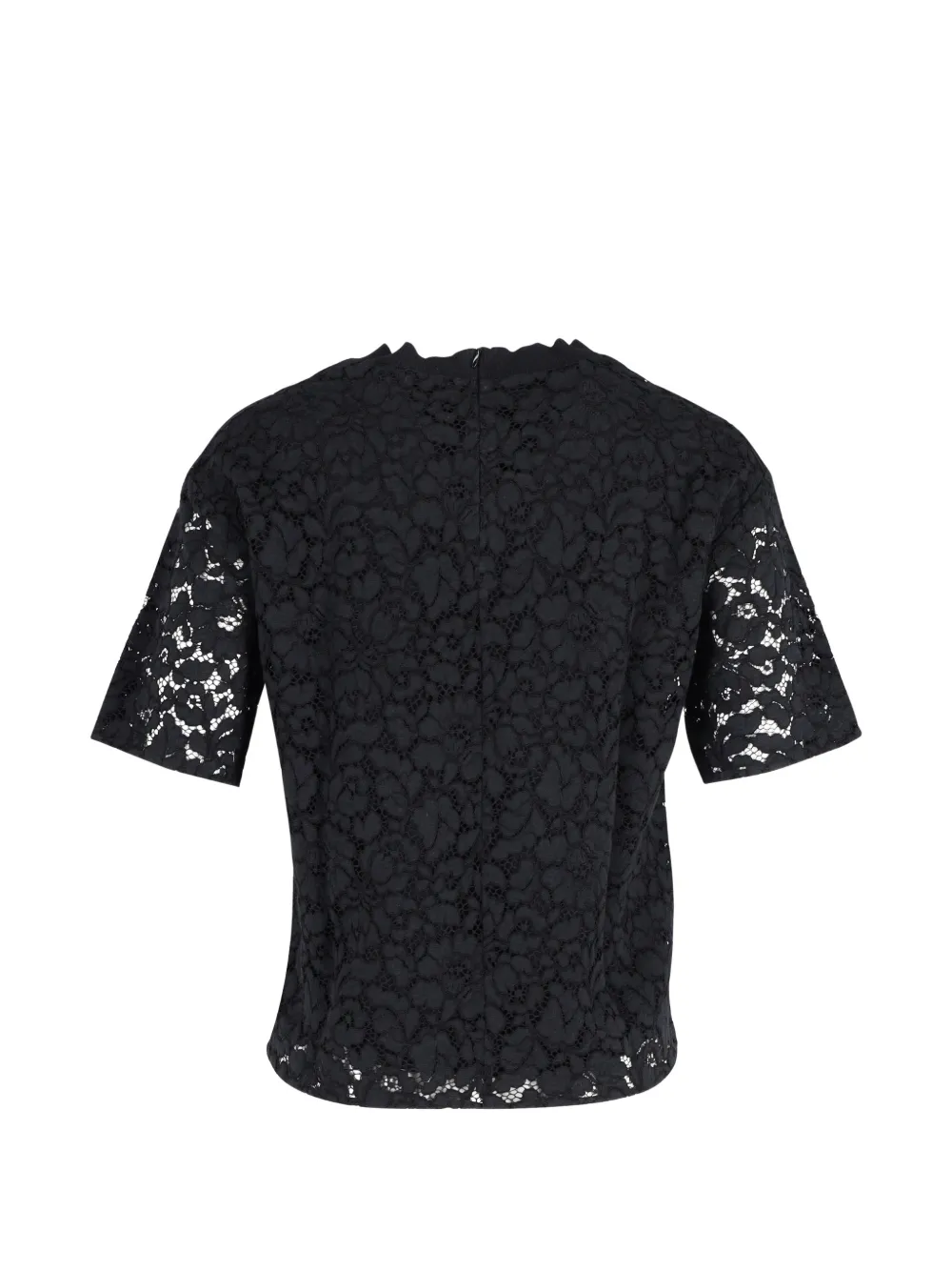 Lace Short-Sleeve Top