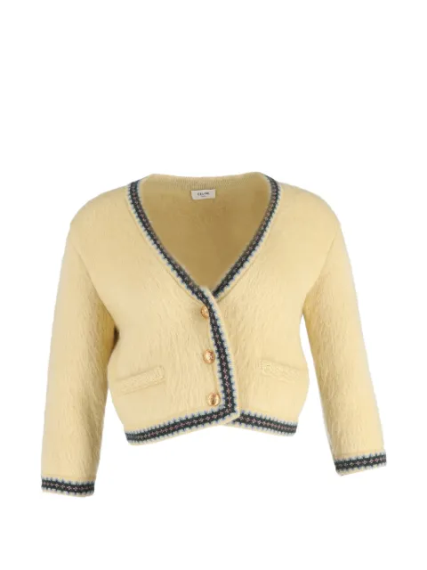 Celine Pre-Owned cropped cardigan