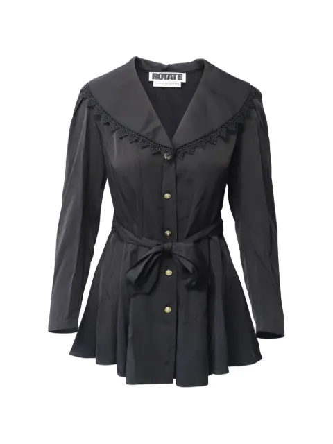 ROTATE BIRGER CHRISTENSEN padded-shoulder mini dress