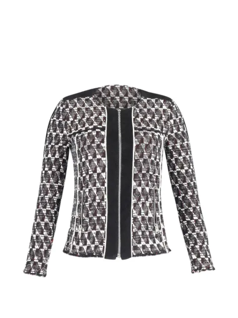 IRO Kamber tweed weave jacket