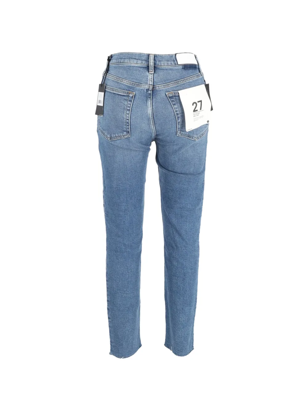  Re/done Distressed-effect Slim-cut Jeans - Blue 
