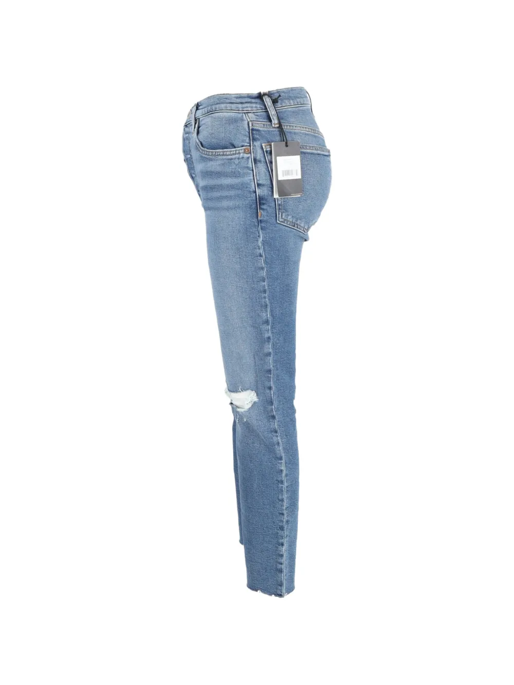  Re/done Distressed-effect Slim-cut Jeans - Blue 