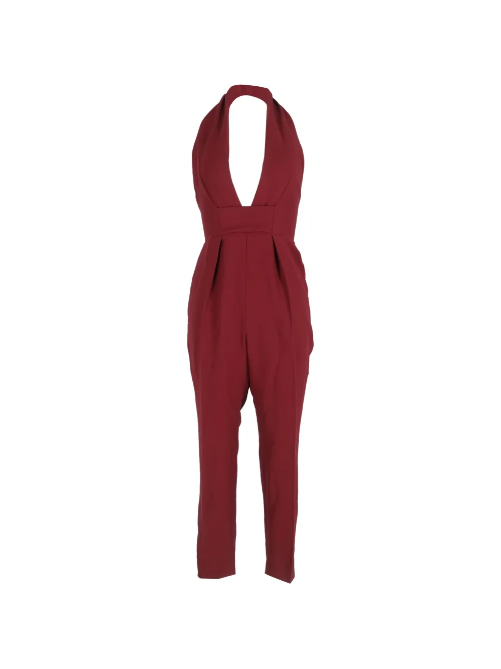 Gucci Pre-Owned Halter neck jumpsuit - Rosso
