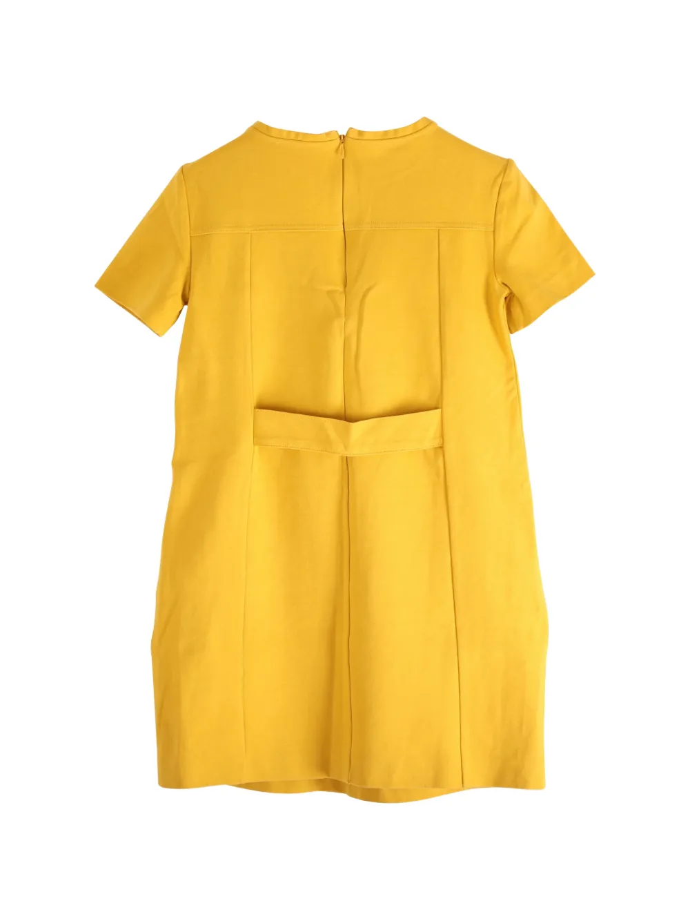 Jersey Patch-Pocket Shift Dress
