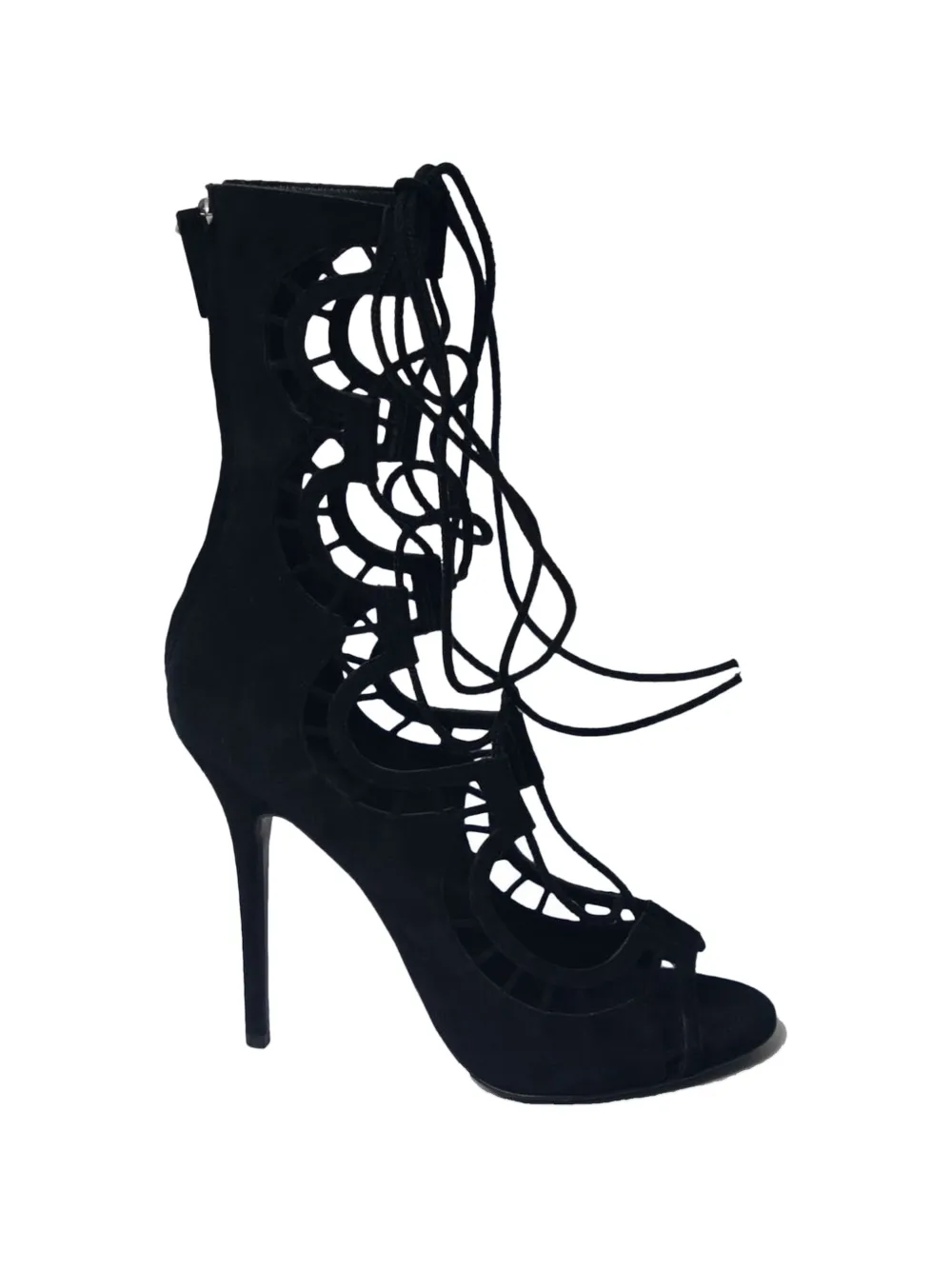 Giuseppe Zanotti Vintage Lace-up gladiator heels - Nero