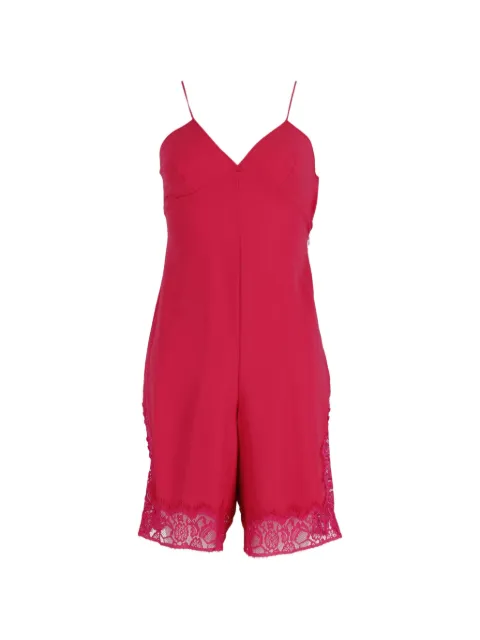 Maje V-neck playsuit