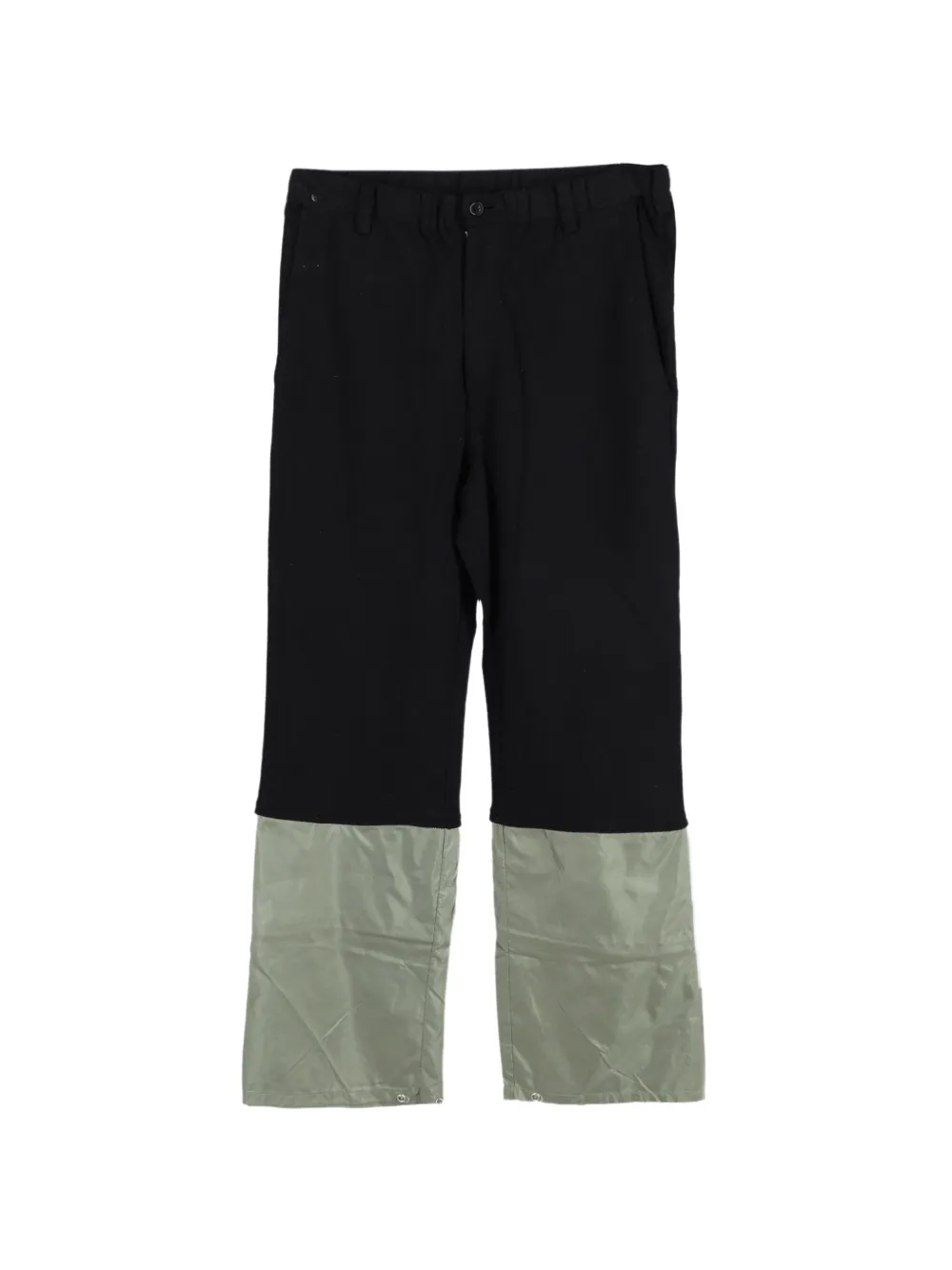 Zipped Cotton Trousers