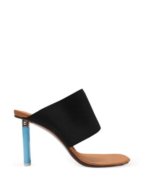 VETEMENTS lighter-heel canvas mules