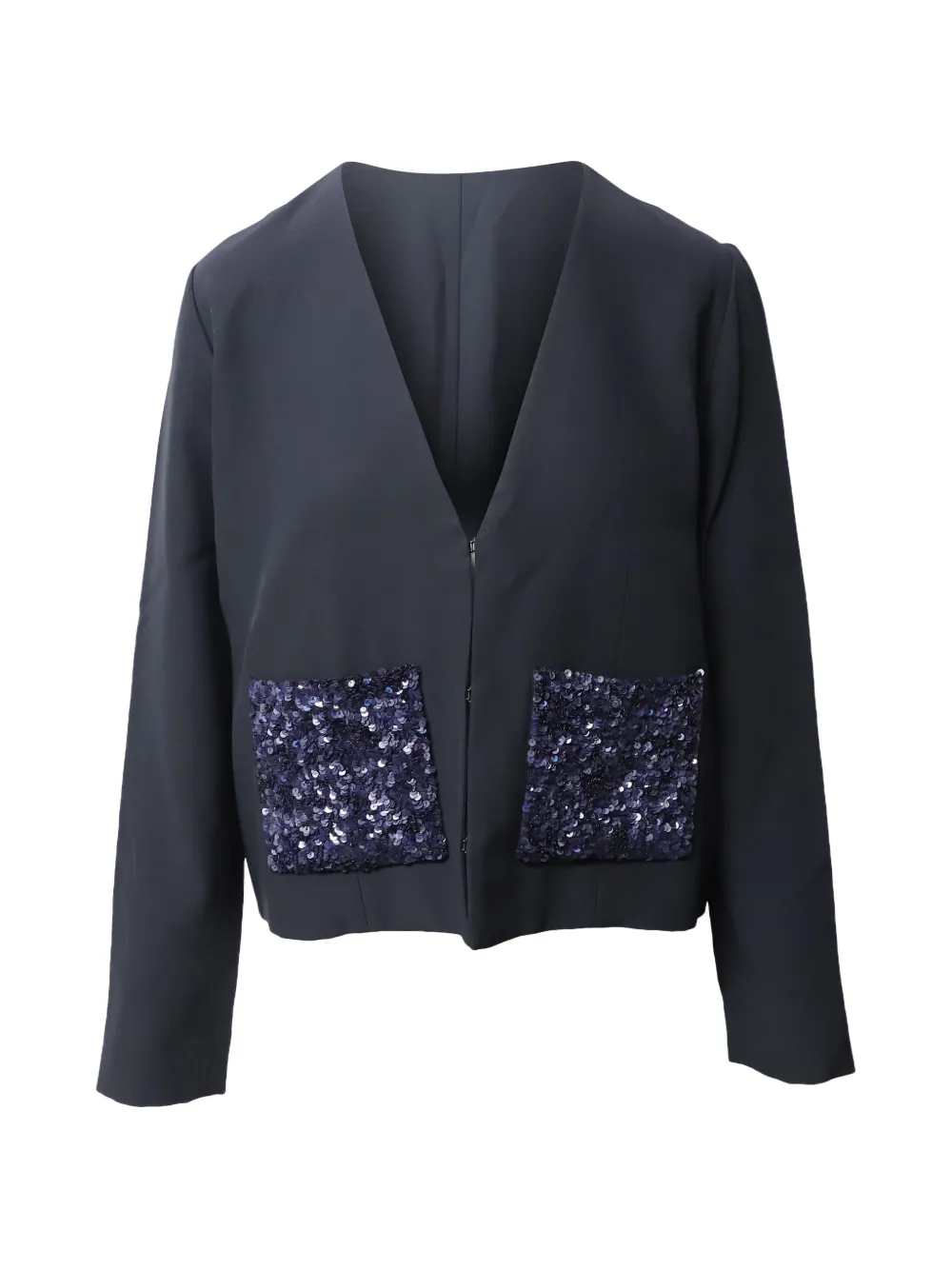 Chloé Vintage sequined pocket blazer - Nero
