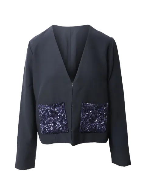 Chloé Vintage sequined pocket blazer