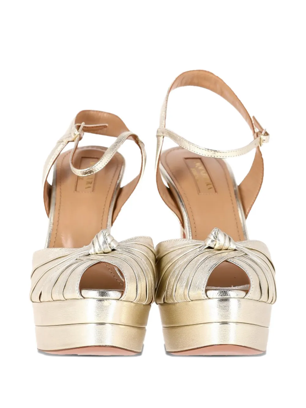 Plateau Leather Pumps