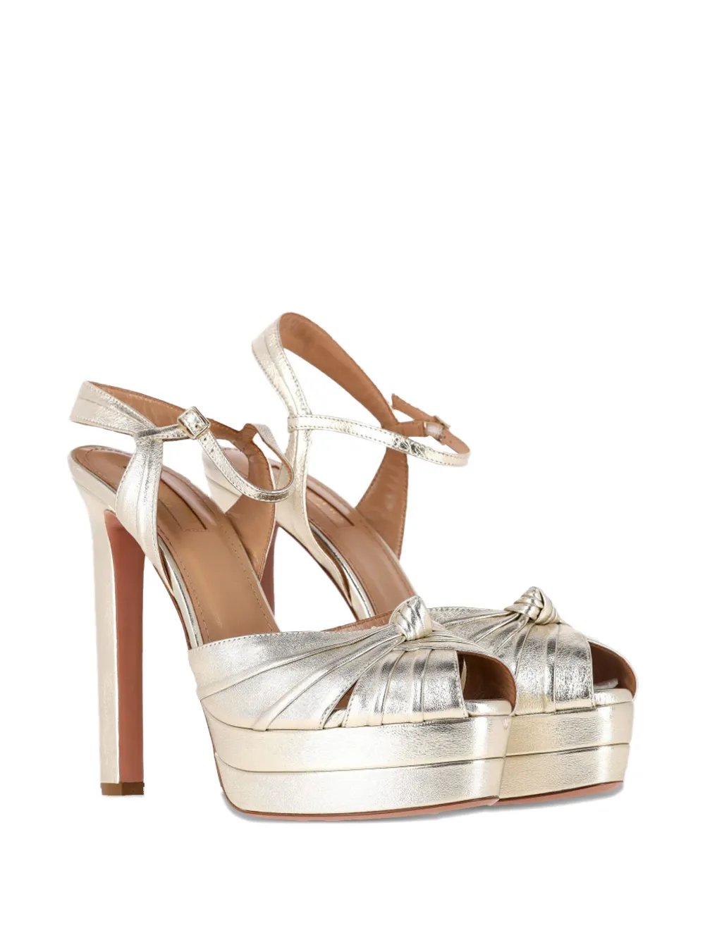 Plateau Leather Pumps