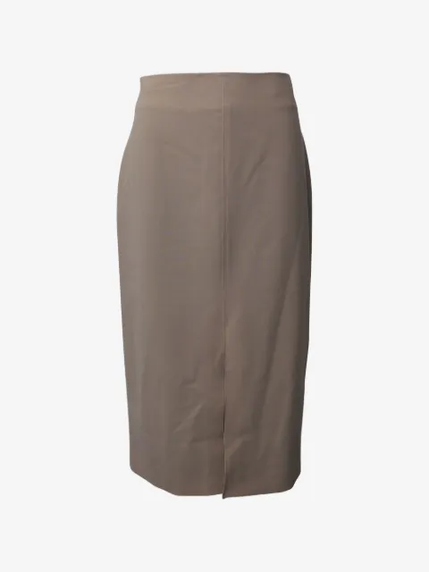 Co front-split pencil skirt