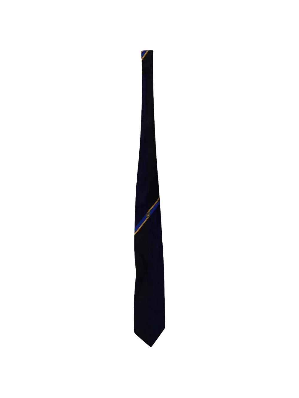 Versace Pre-Owned Gianni striped tie - Blu