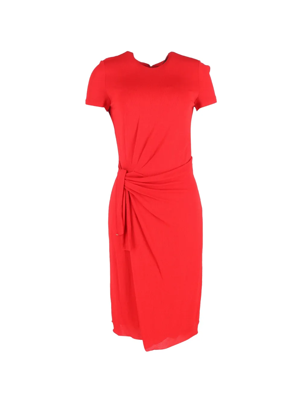 Gucci Pre-Owned wrap-effect midi dress - Rosso