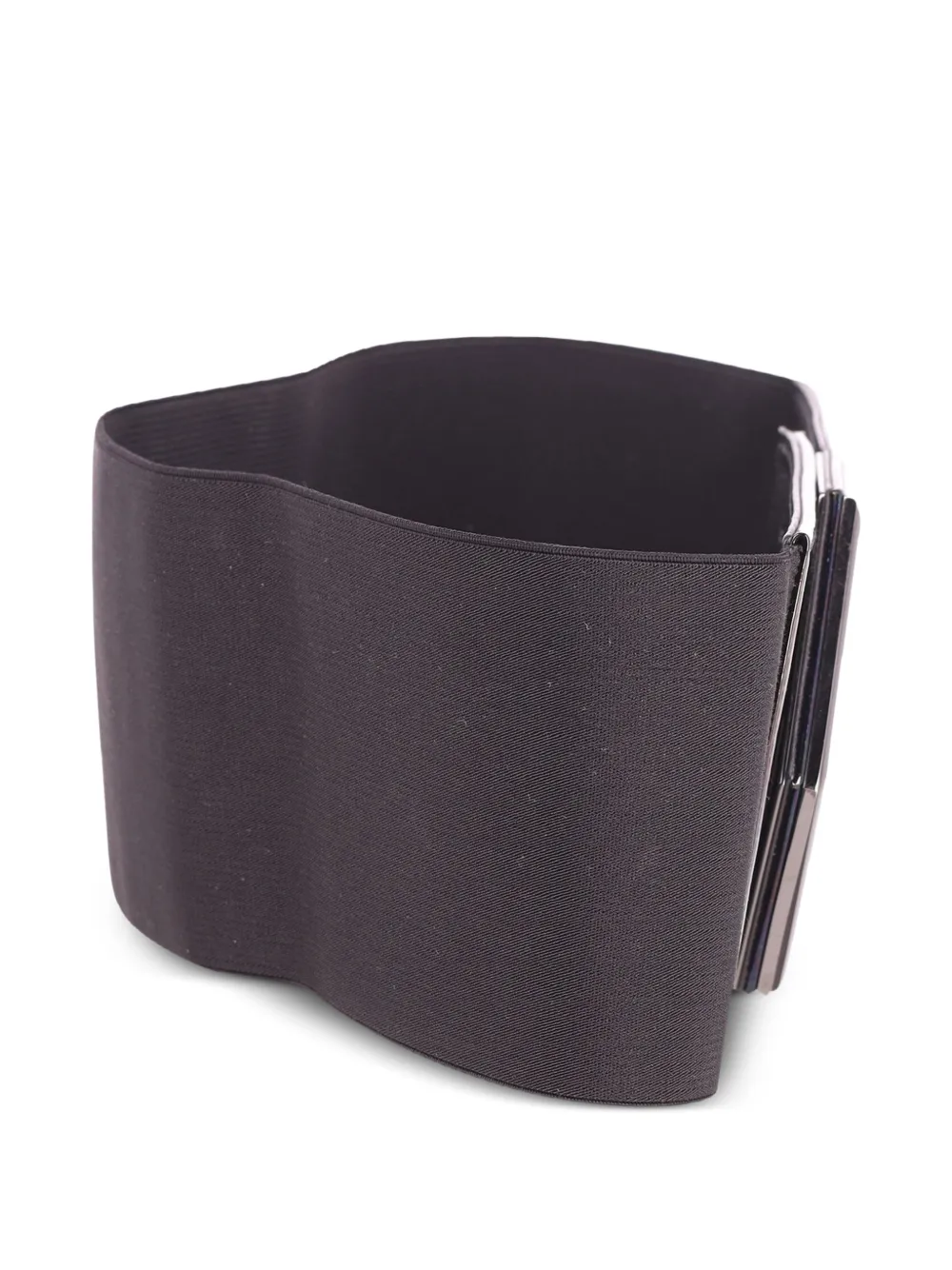 Gucci Pre-Owned holographic-buckle belt - Nero