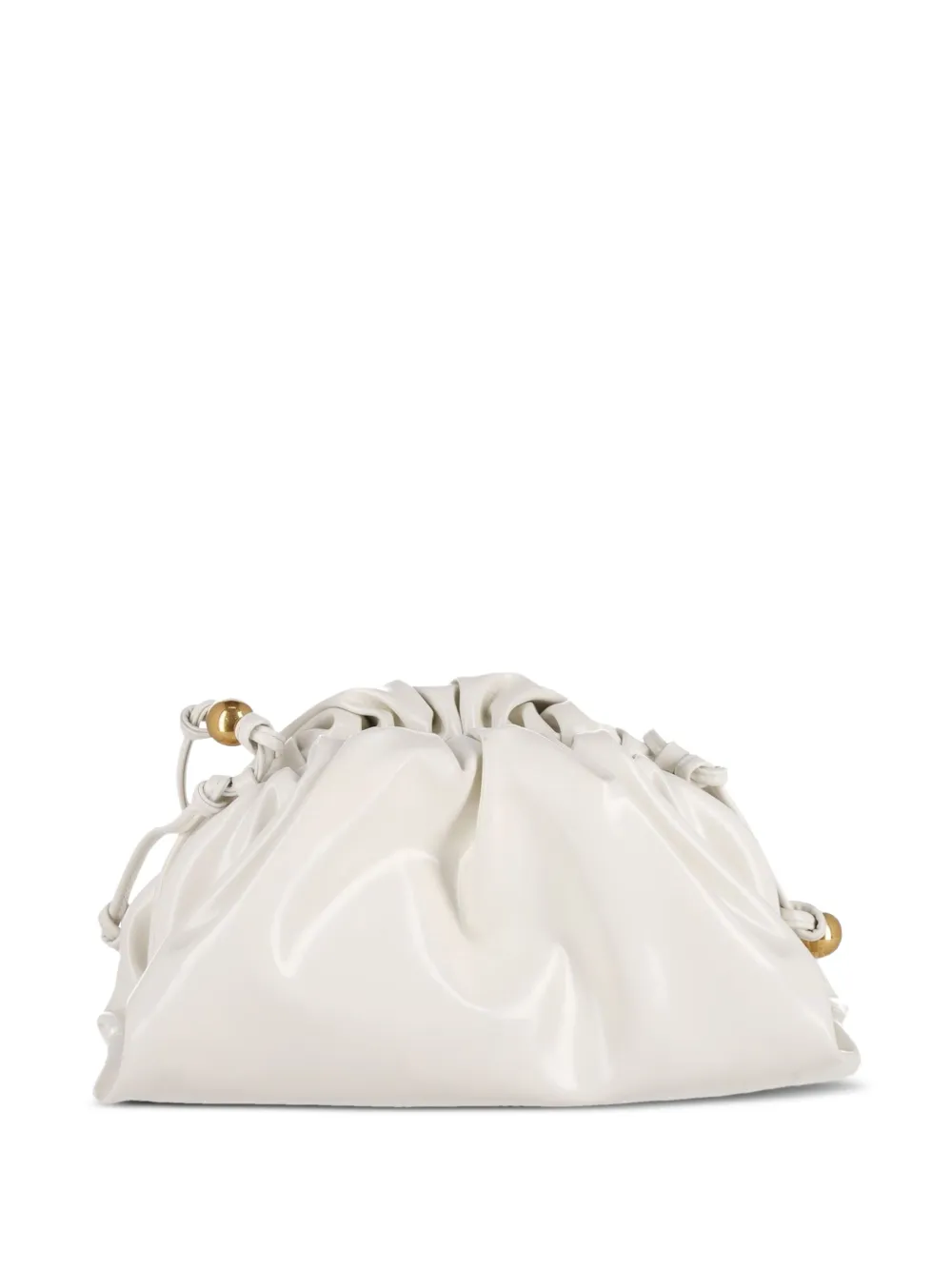 Bottega Veneta Pre-Owned mini leather clutch bag - Bianco