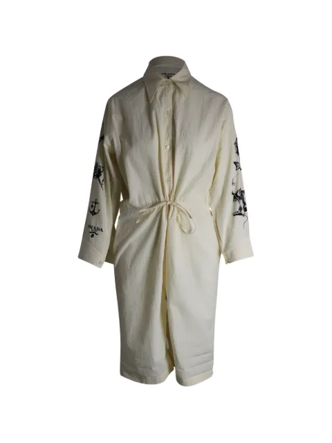 Prada Pre-Owned drawstring jumpsuit