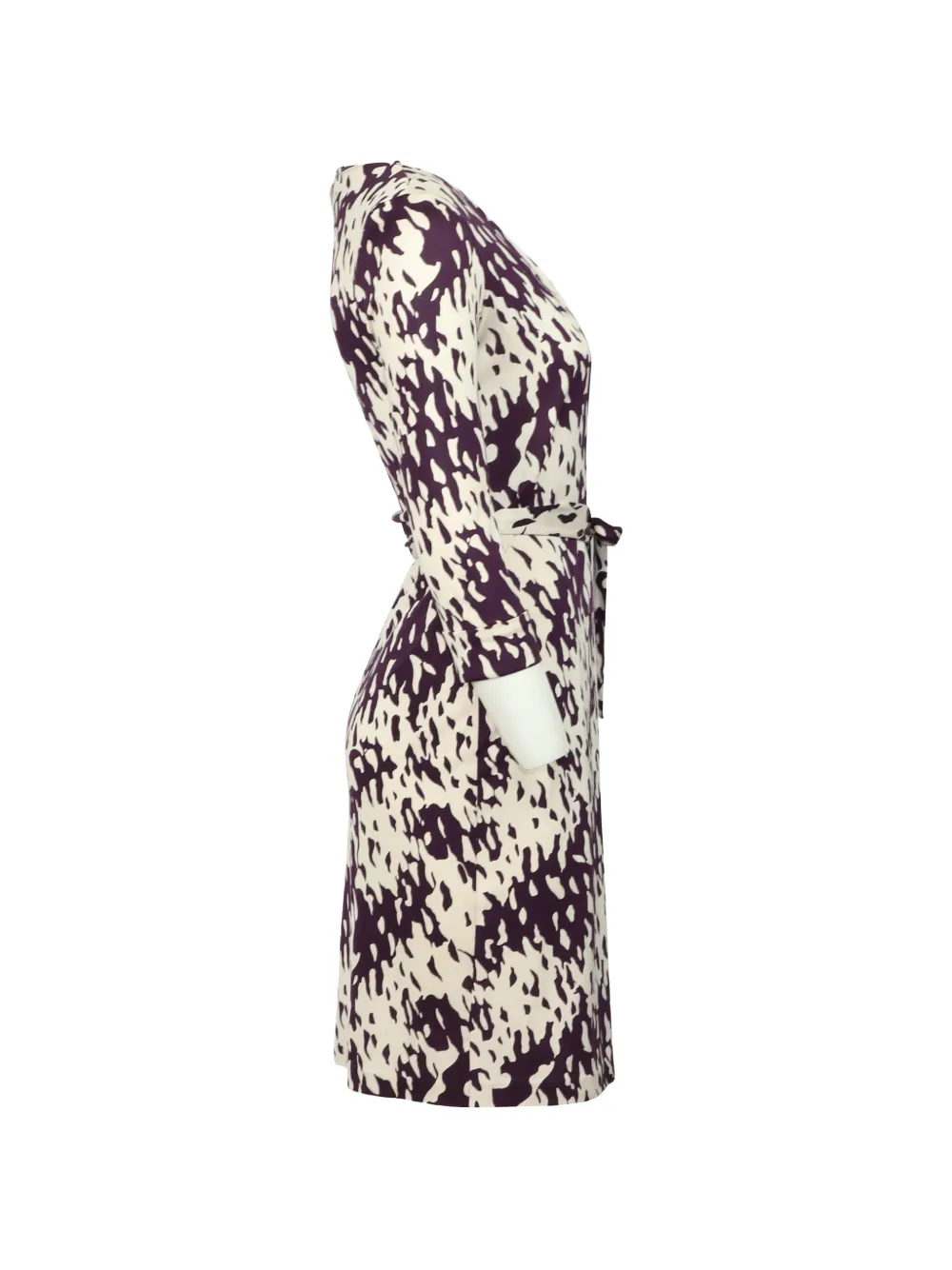Printed Wrap Dress
