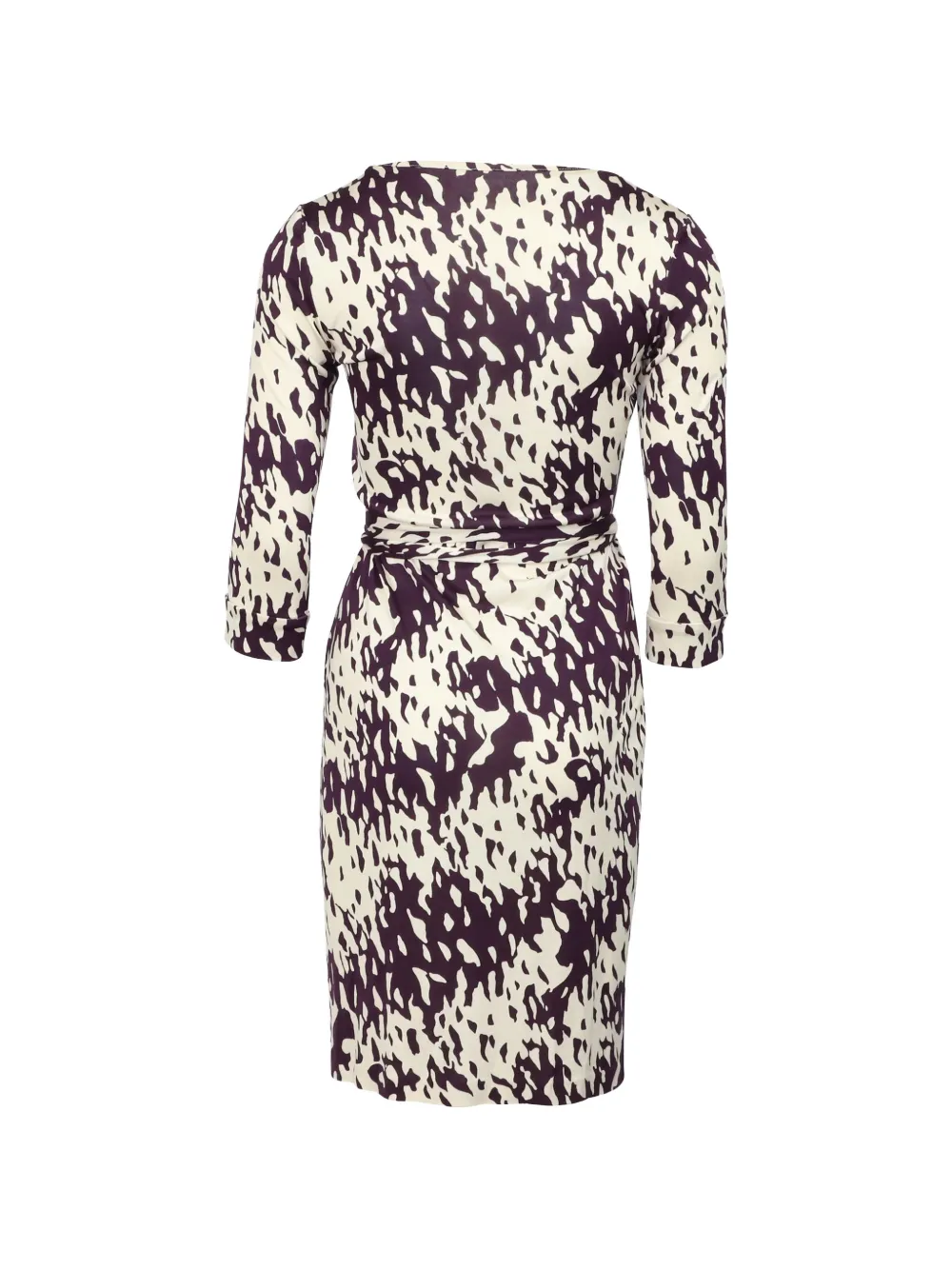 Printed Wrap Dress