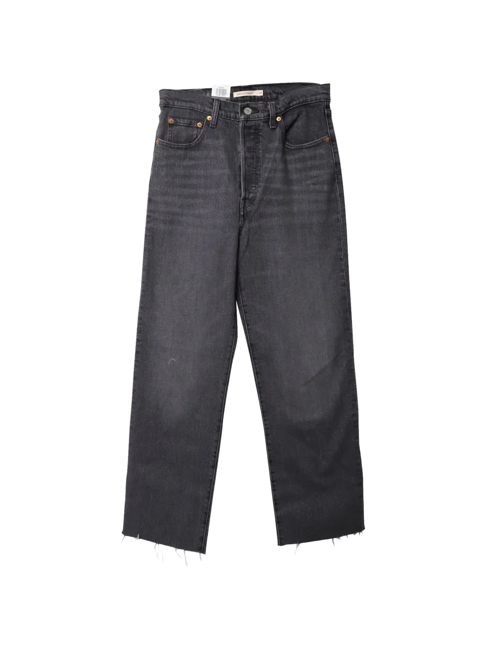 Levi's Ribcage cotton straight trousers - Grau