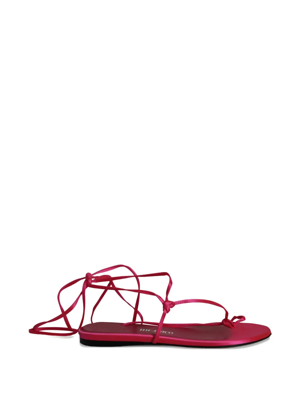 The Attico Kika lace-up sandals - Rosa
