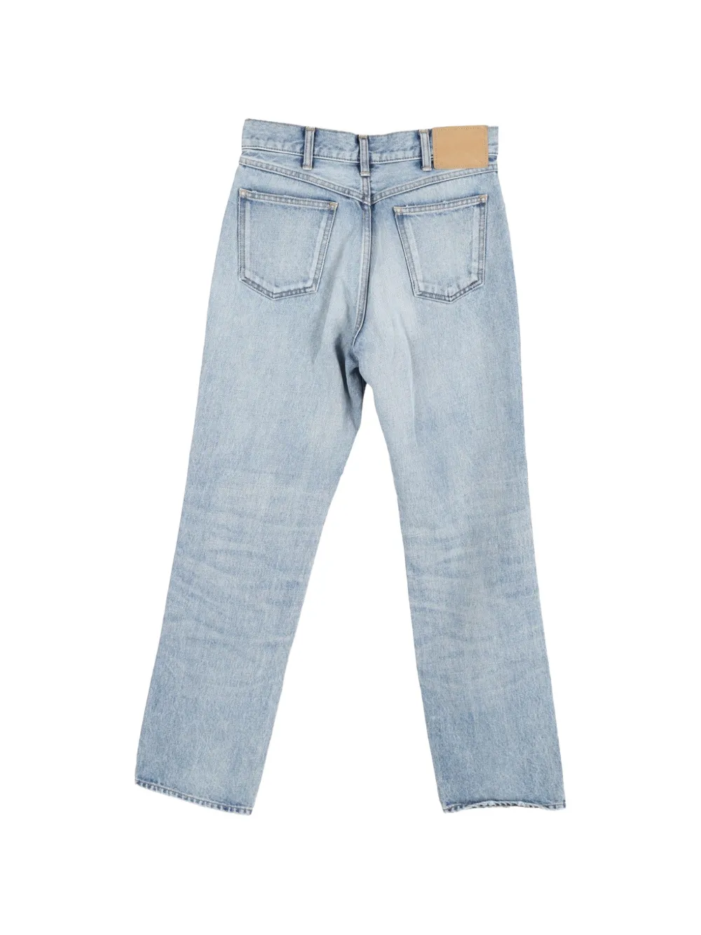  Celine Pre-owned Ripped Washed Jeans - Blue 