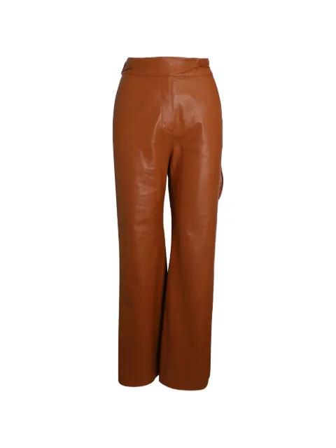 Nanushka flared-leg trousers