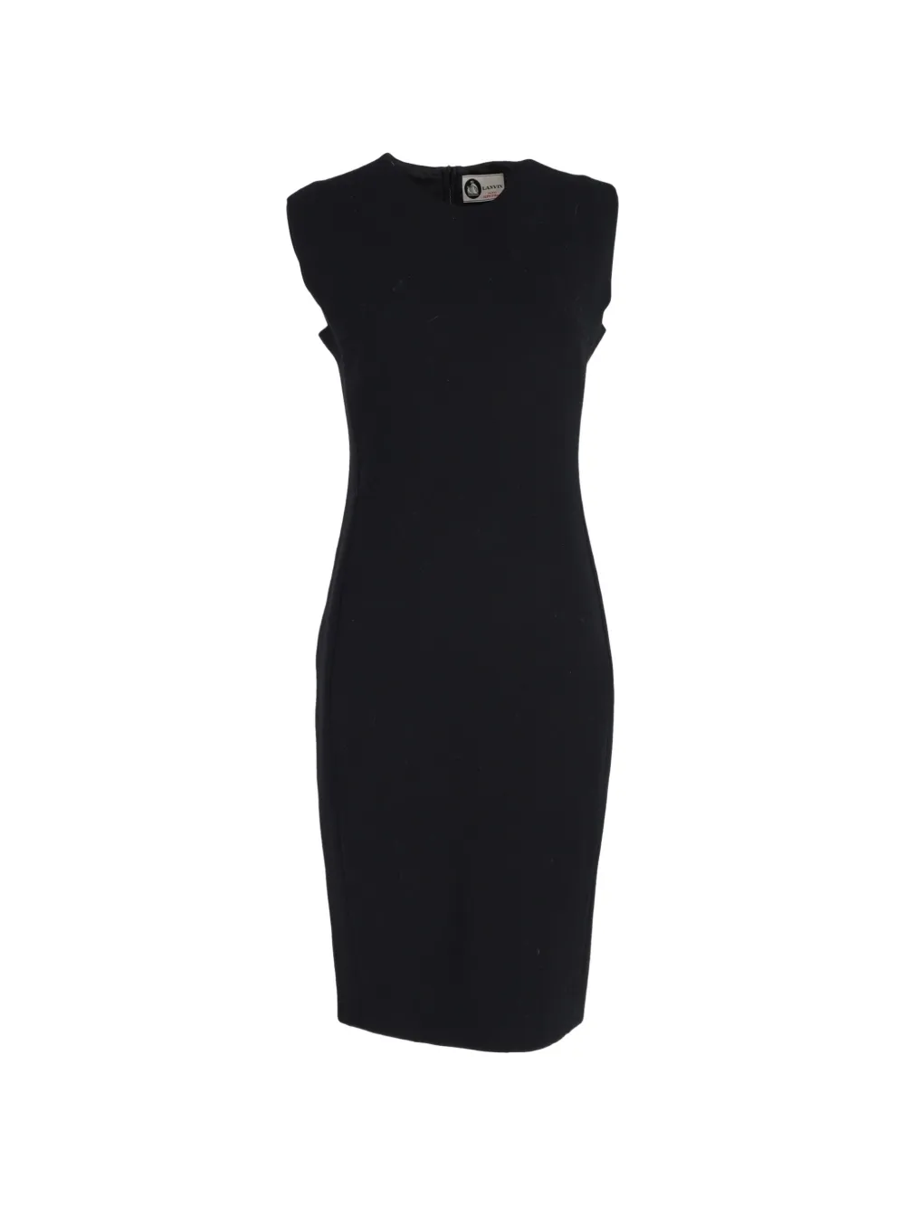 Lanvin Pre-Owned fitted sleeveless dress - Nero