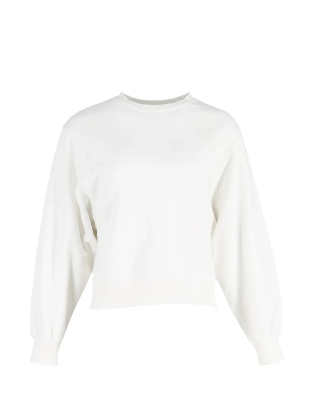 The Frankie Shop crew-neck long-sleeve sweater - Bianco