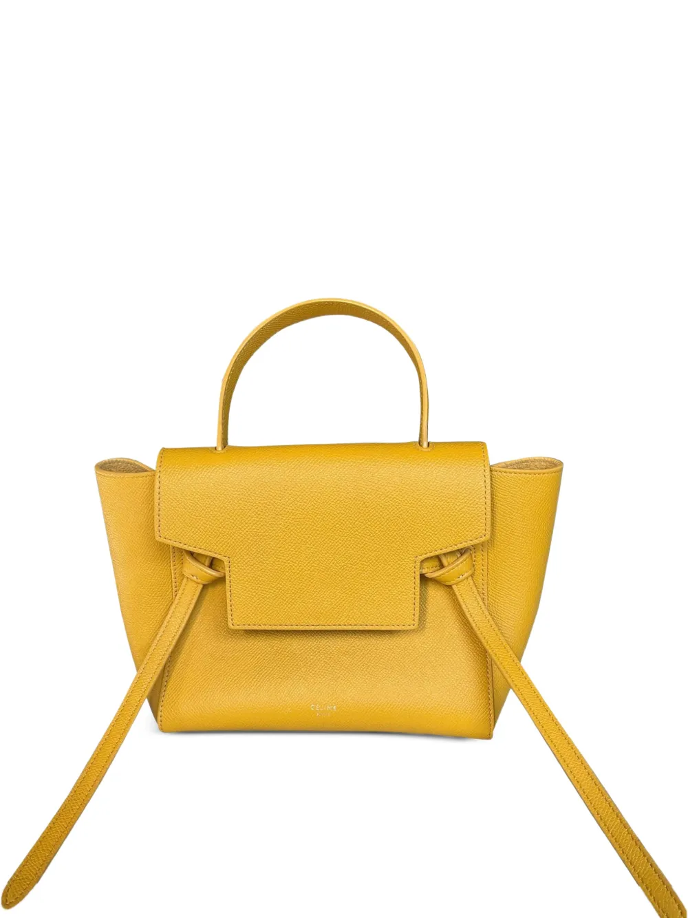 Celine Pre-Owned leather handbag - Giallo