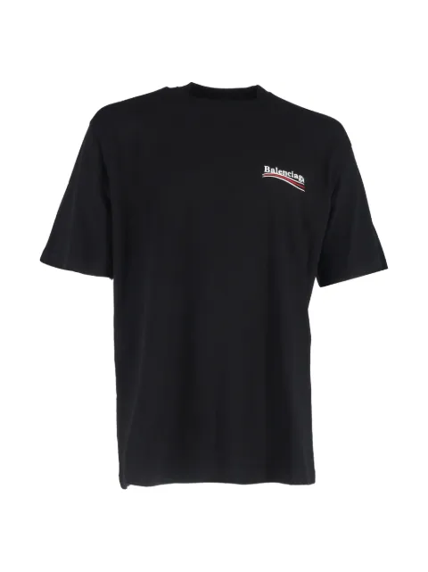 Balenciaga Pre-Owned Political Campaign logo T-shirt