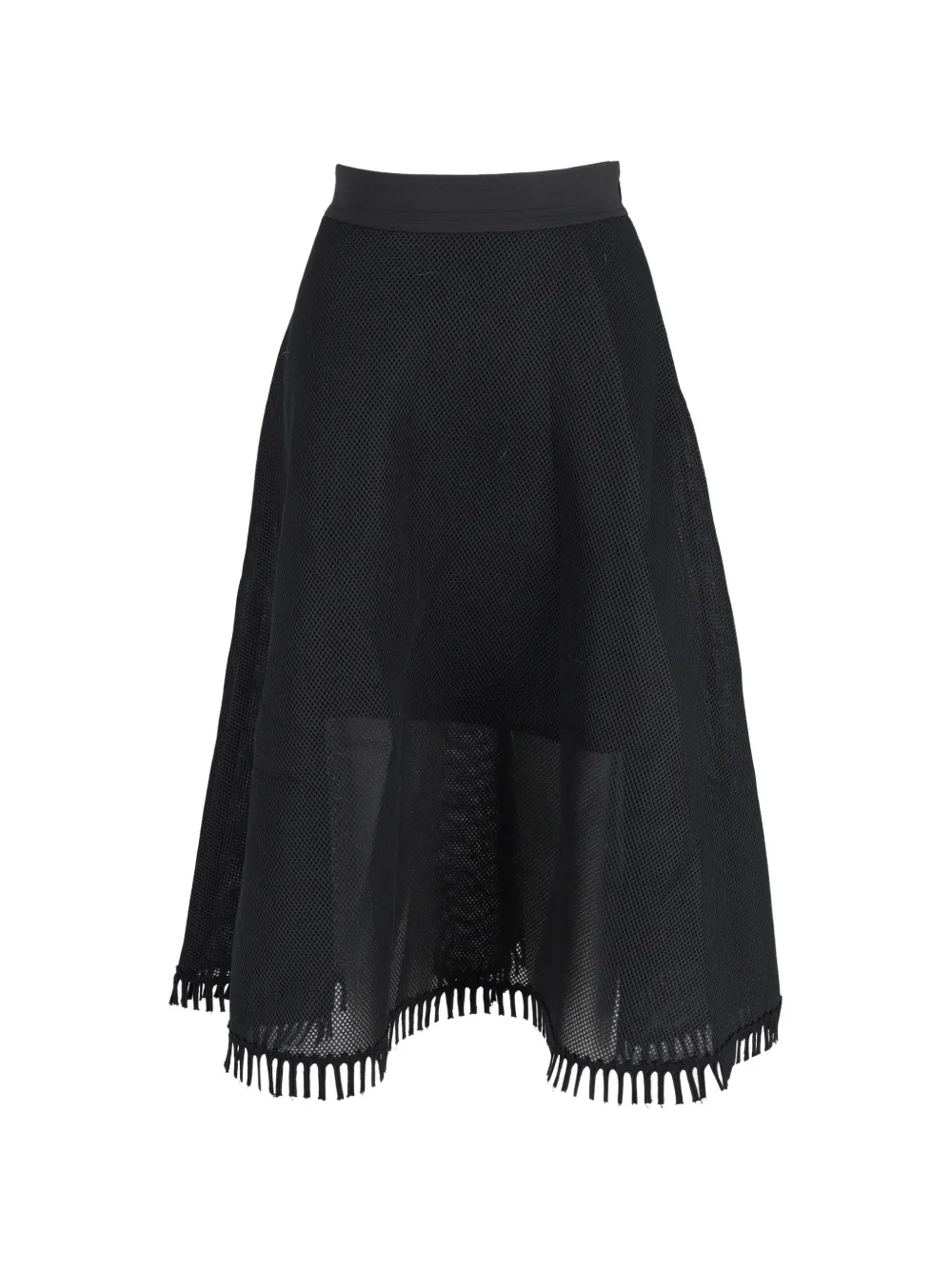 DKNY Vintage mesh midi skirt - Nero