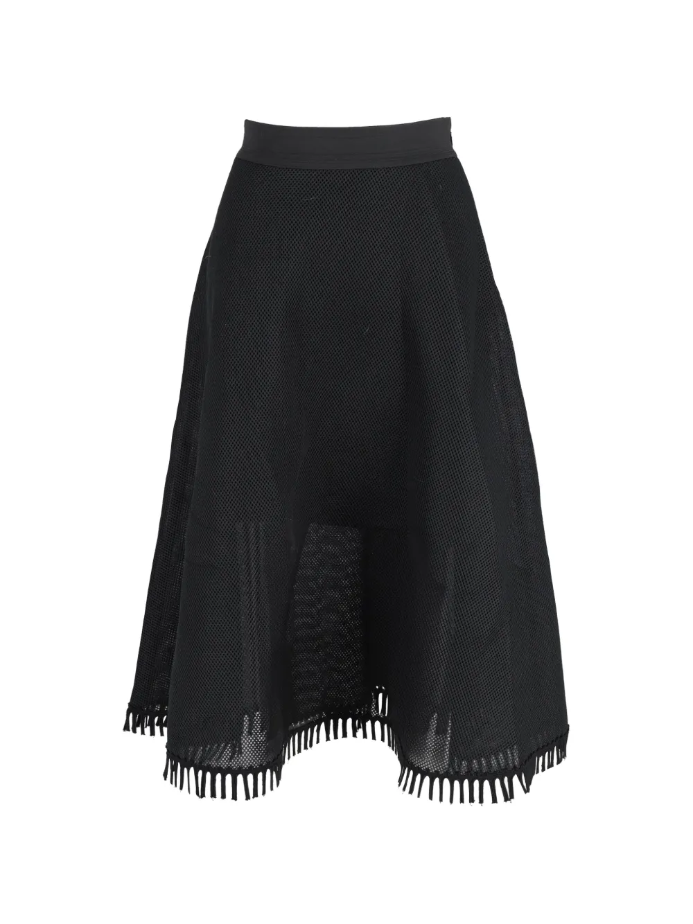 DKNY Vintage mesh midi skirt - Nero