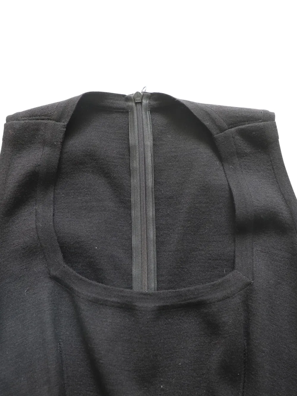 Sleeveless Square-Neck Mini Dress
