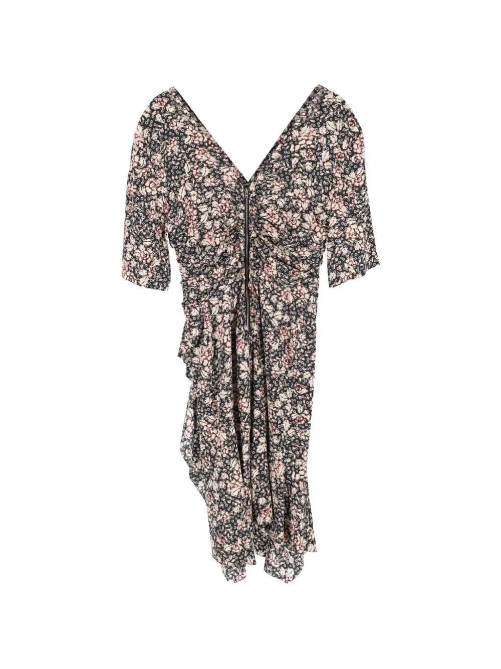 Isabel Marant Vintage printed mini dress - Nero