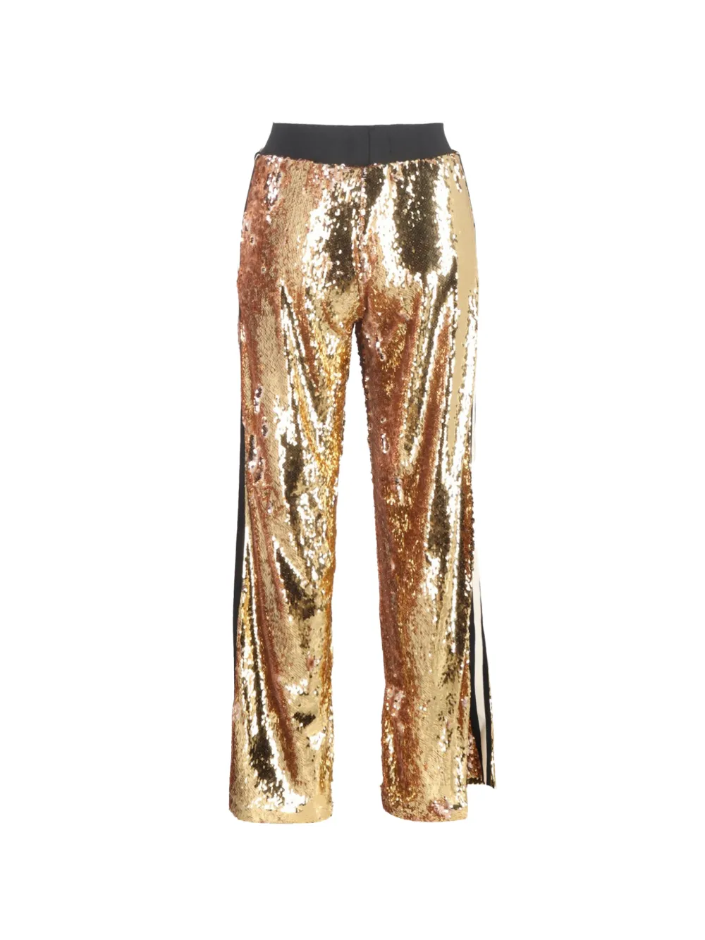  032c Serena Sequin Elasticated Trousers - Gold 