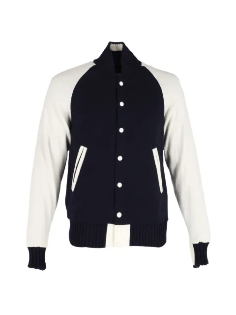 NIKE x SACAI snap-button bomber jacket