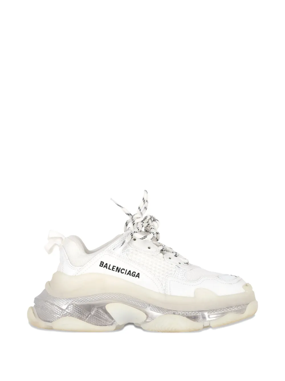 Balenciaga Pre-Owned Triple S Clear sneakers - Bianco