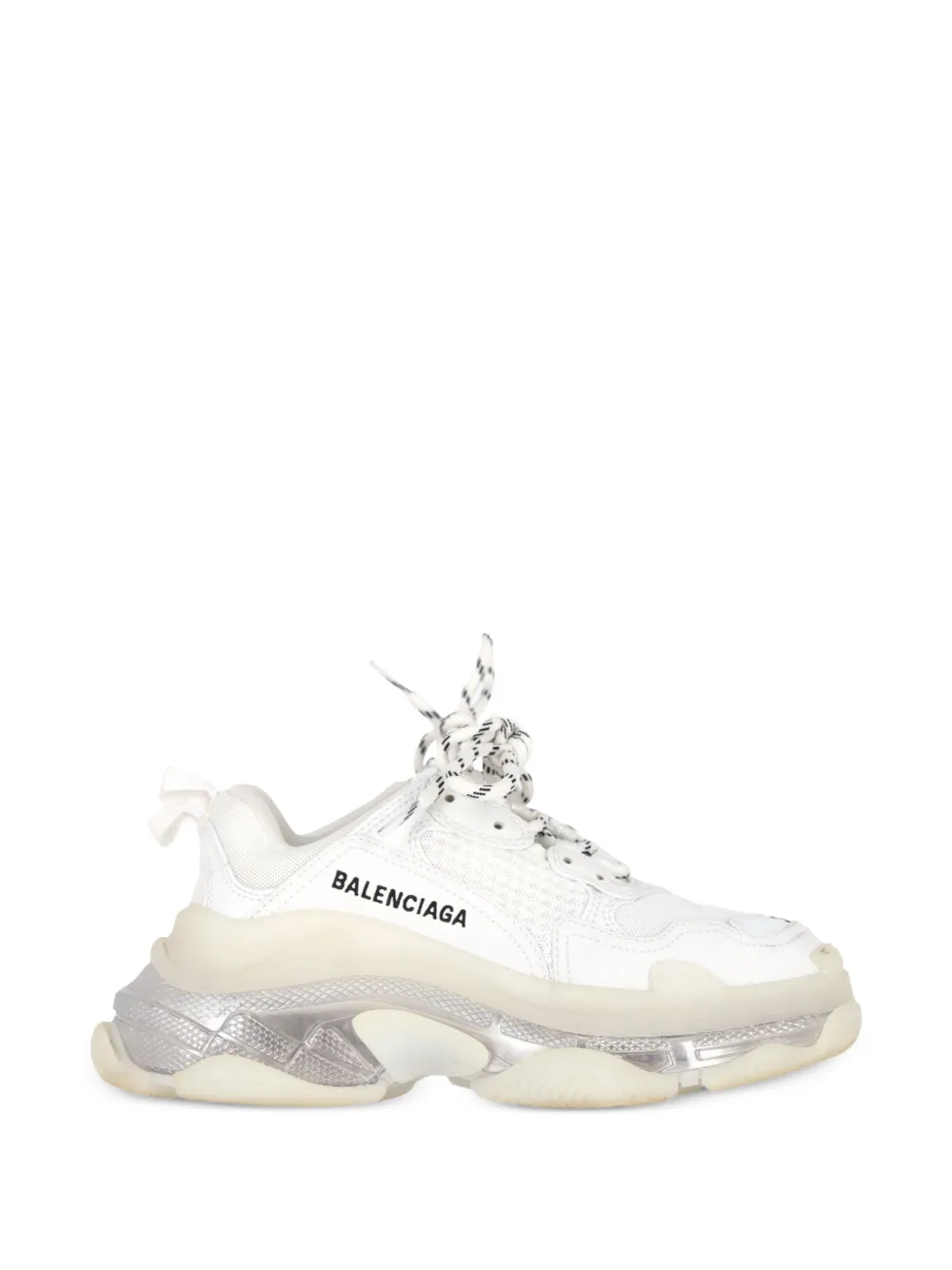 Balenciaga Pre-Owned Triple S Clear sneakers - Bianco