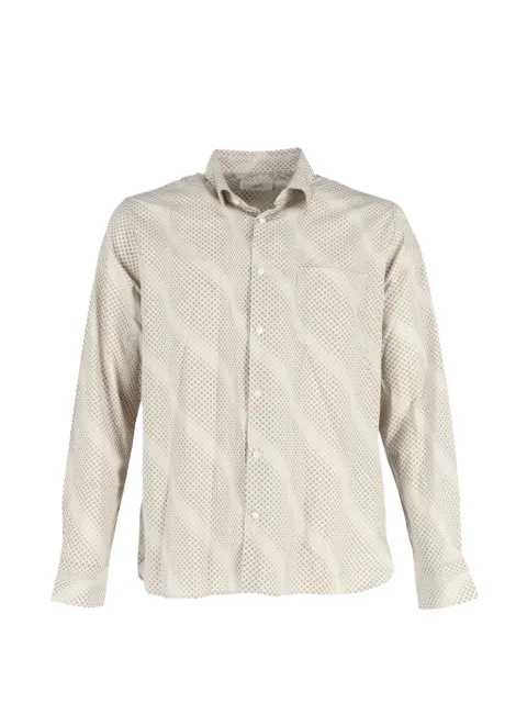 Mr P. polka-dot-print shirt