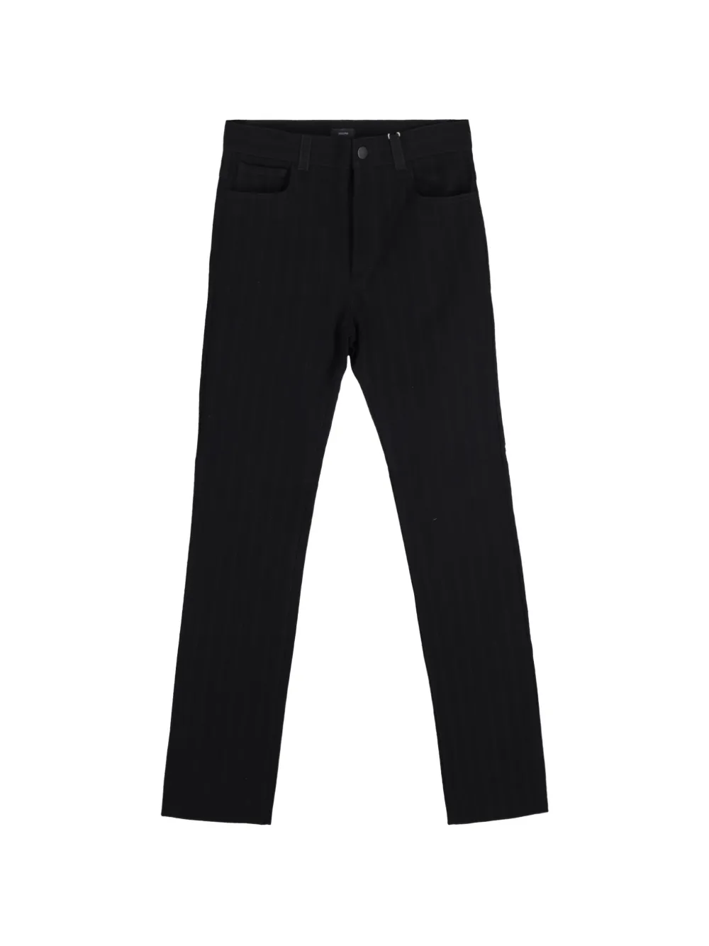 JOSEPH cotton straight trousers - Nero