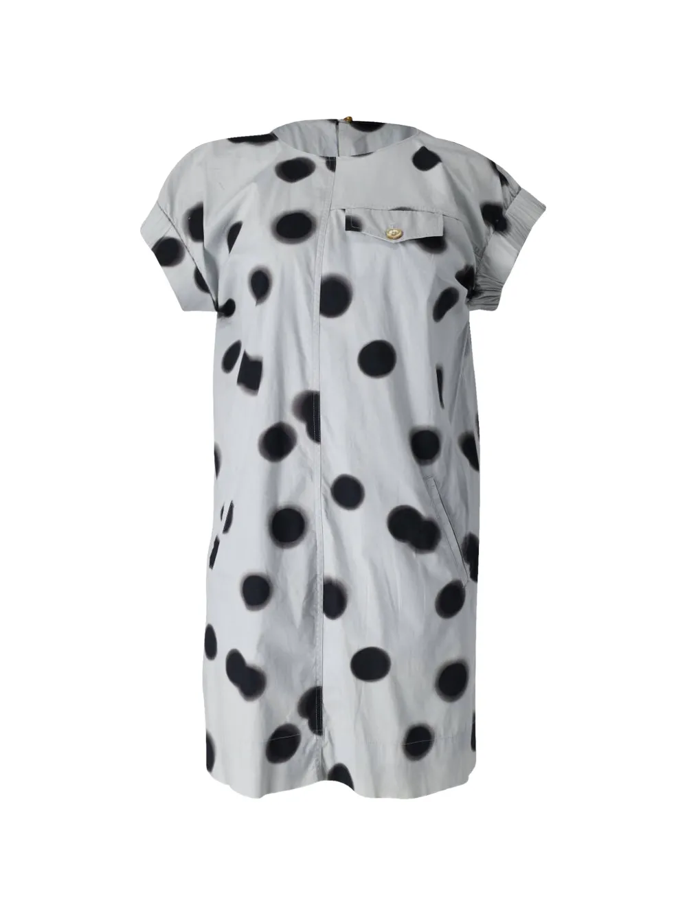 Marc Jacobs Vintage polka-dot button dress - Bianco