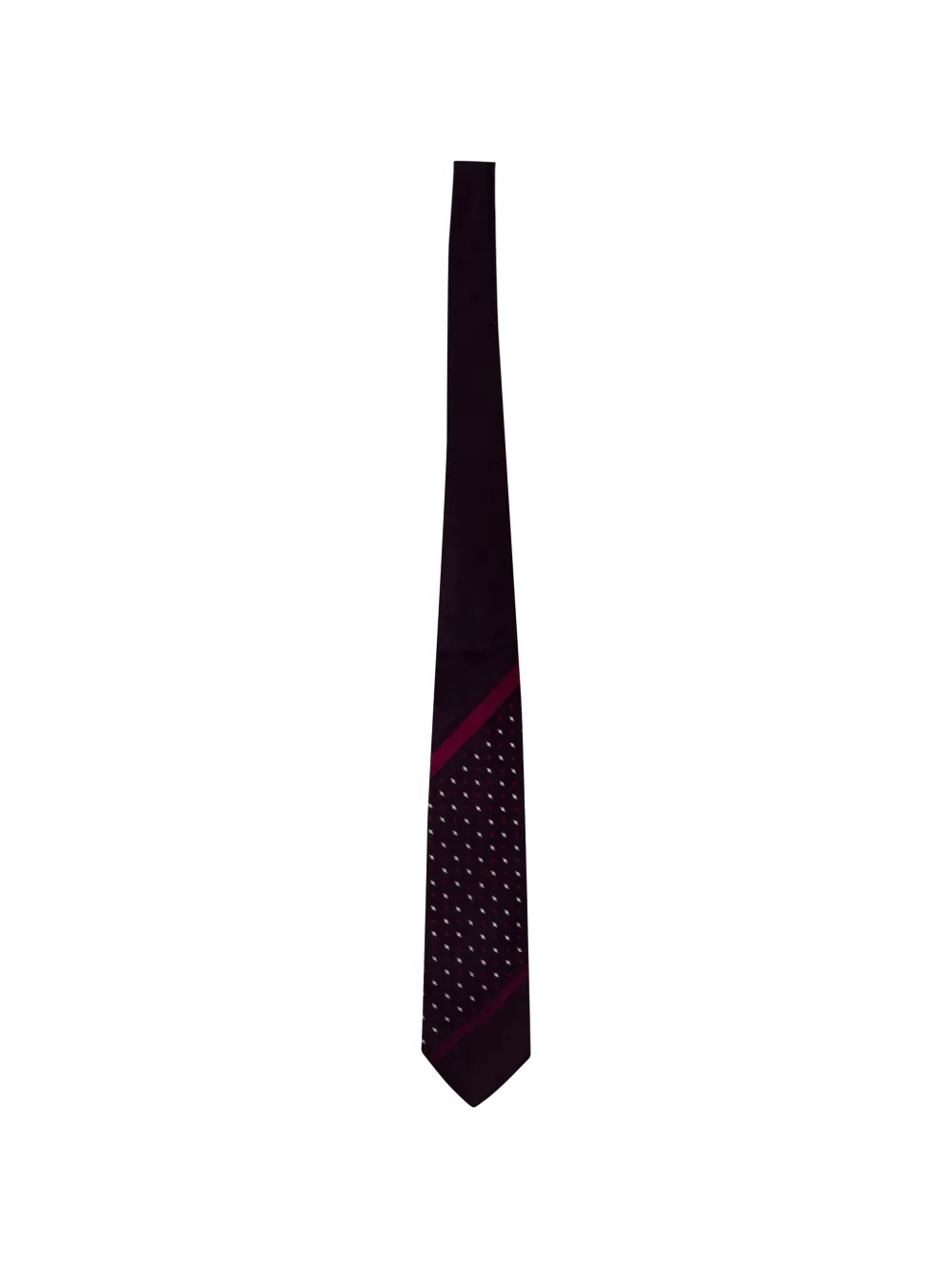 Versace Pre-Owned polka-dot silk tie - Viola