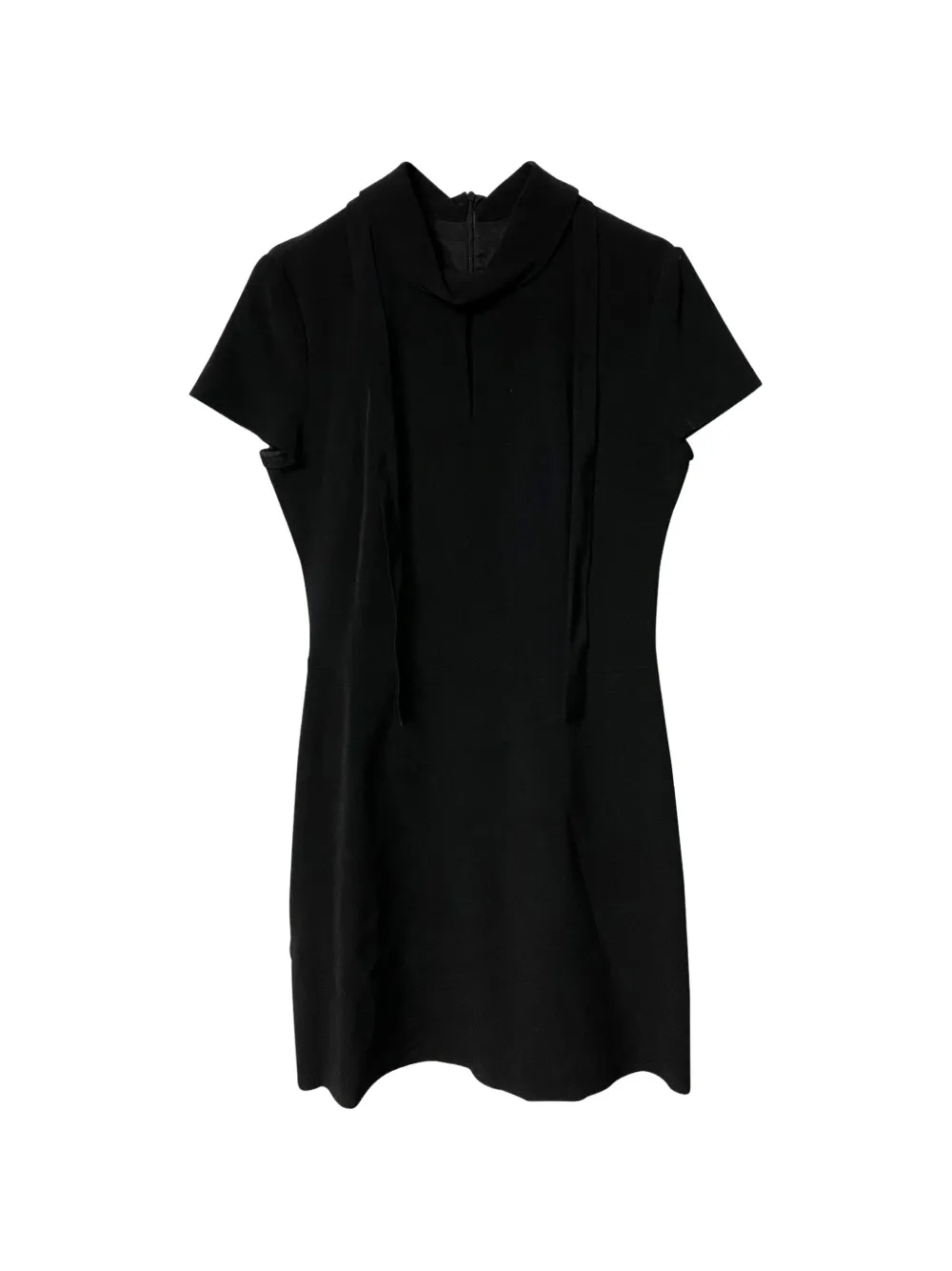 BOSS short-sleeves mini dress - Nero